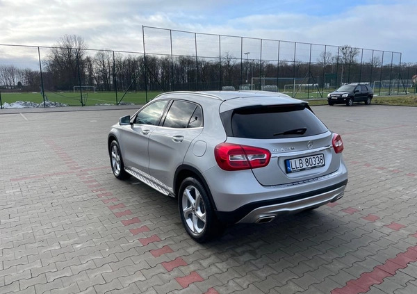 Mercedes-Benz GLA cena 92000 przebieg: 88400, rok produkcji 2017 z Lublin małe 596
